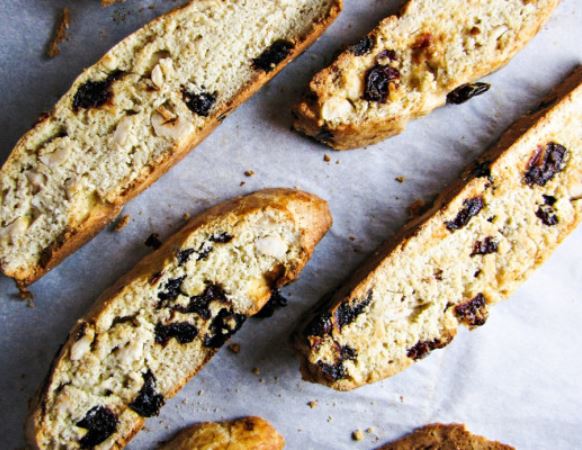 CCO dried cherries in Biscotti